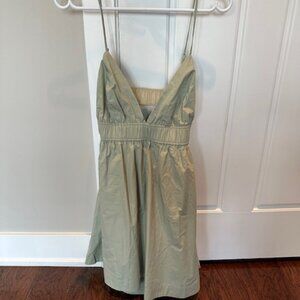 Babaton Encourage Poplin Mini Dress